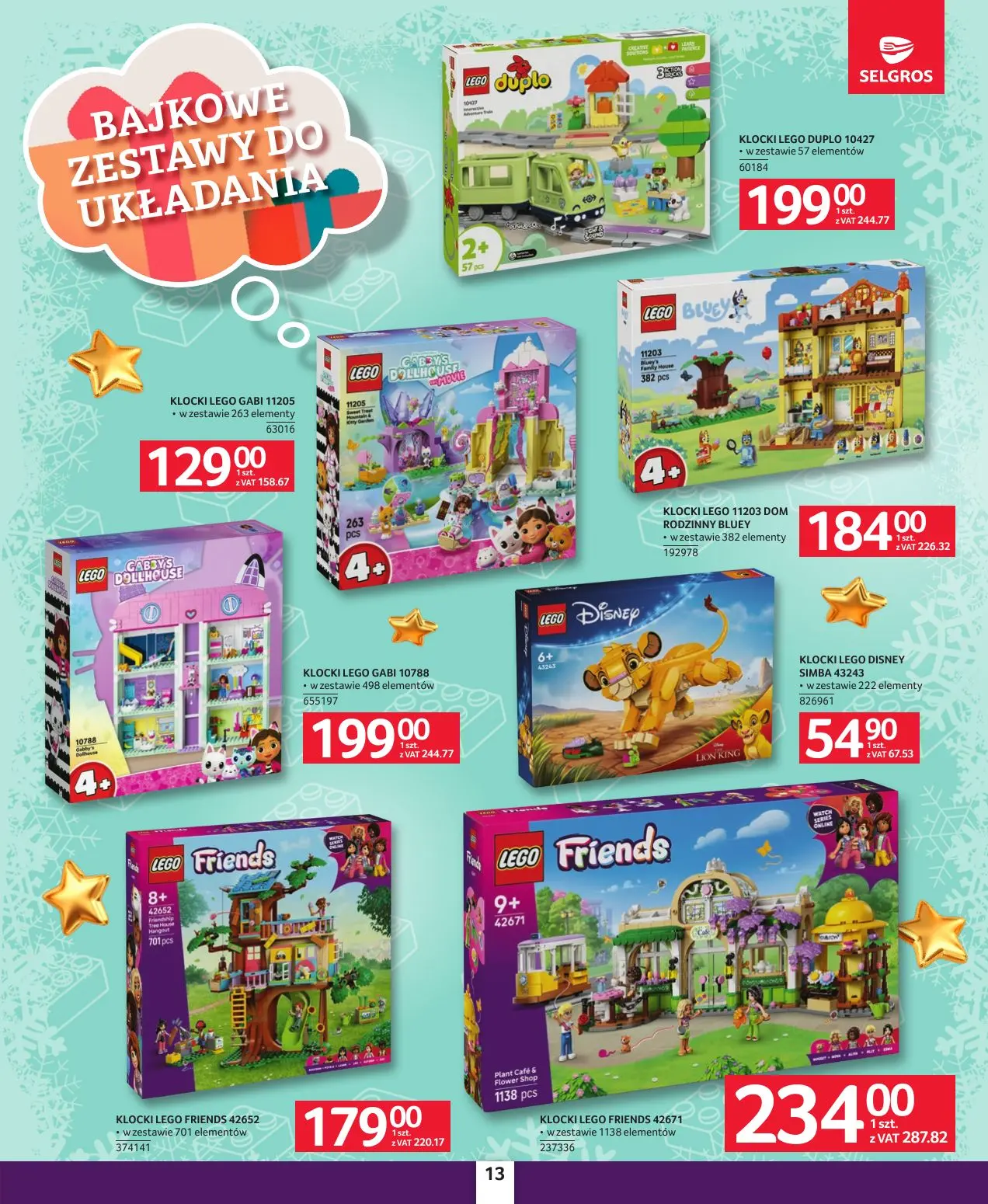 gazetka promocyjna SELGROS Katalog zabawki - Strona 13