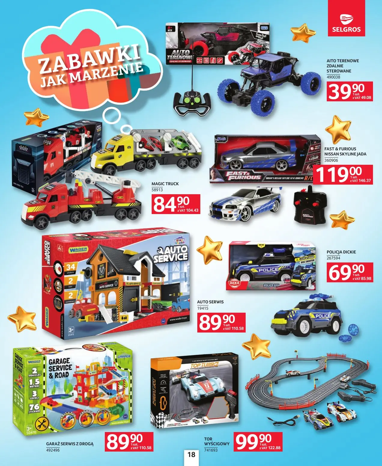 gazetka promocyjna SELGROS Katalog zabawki - Strona 18