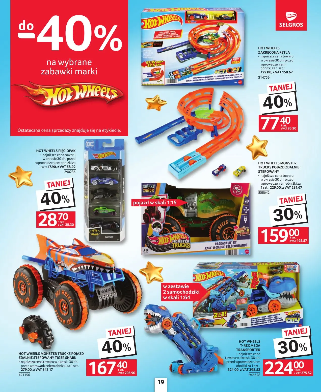 gazetka promocyjna SELGROS Katalog zabawki - Strona 19