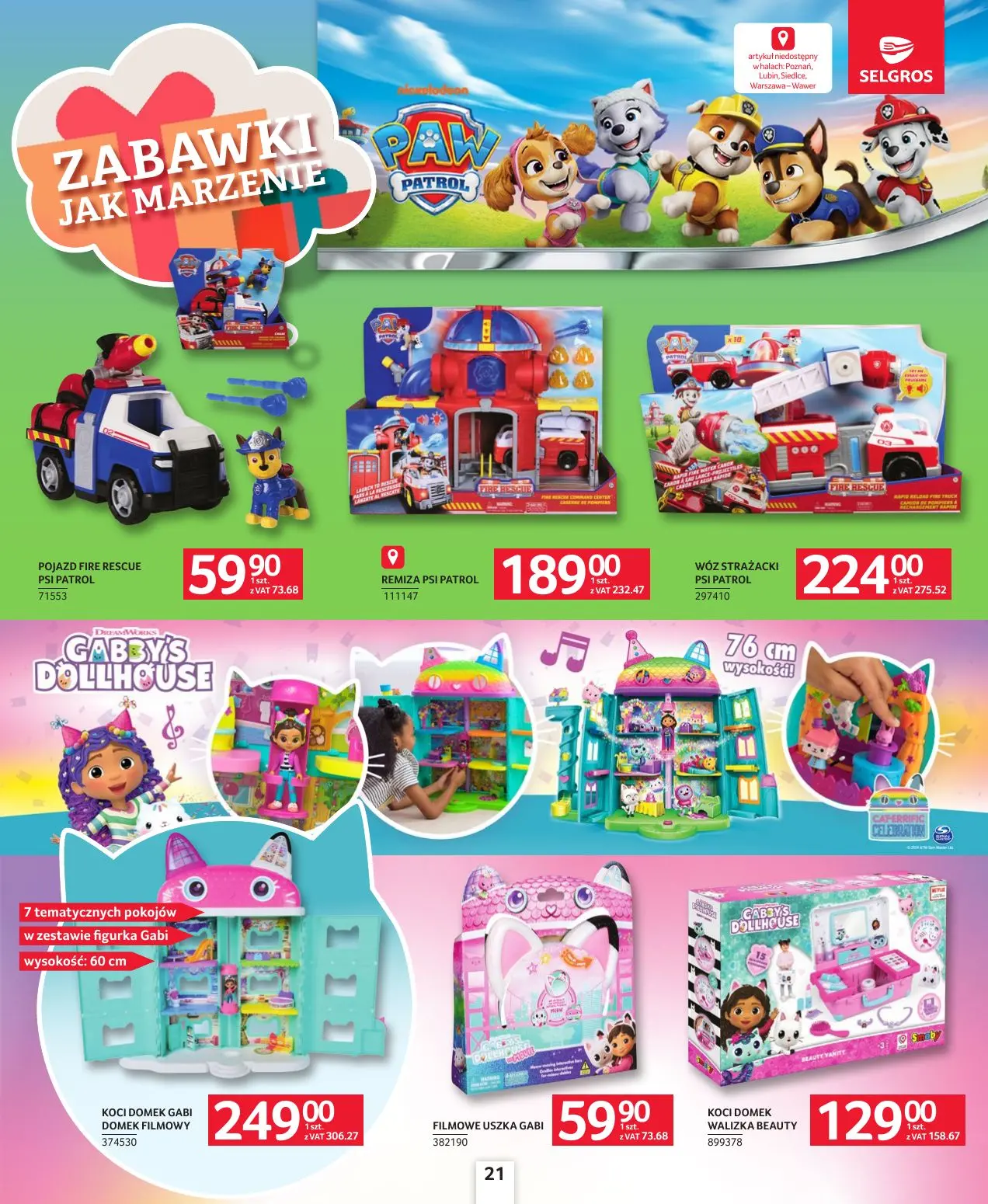 gazetka promocyjna SELGROS Katalog zabawki - Strona 21