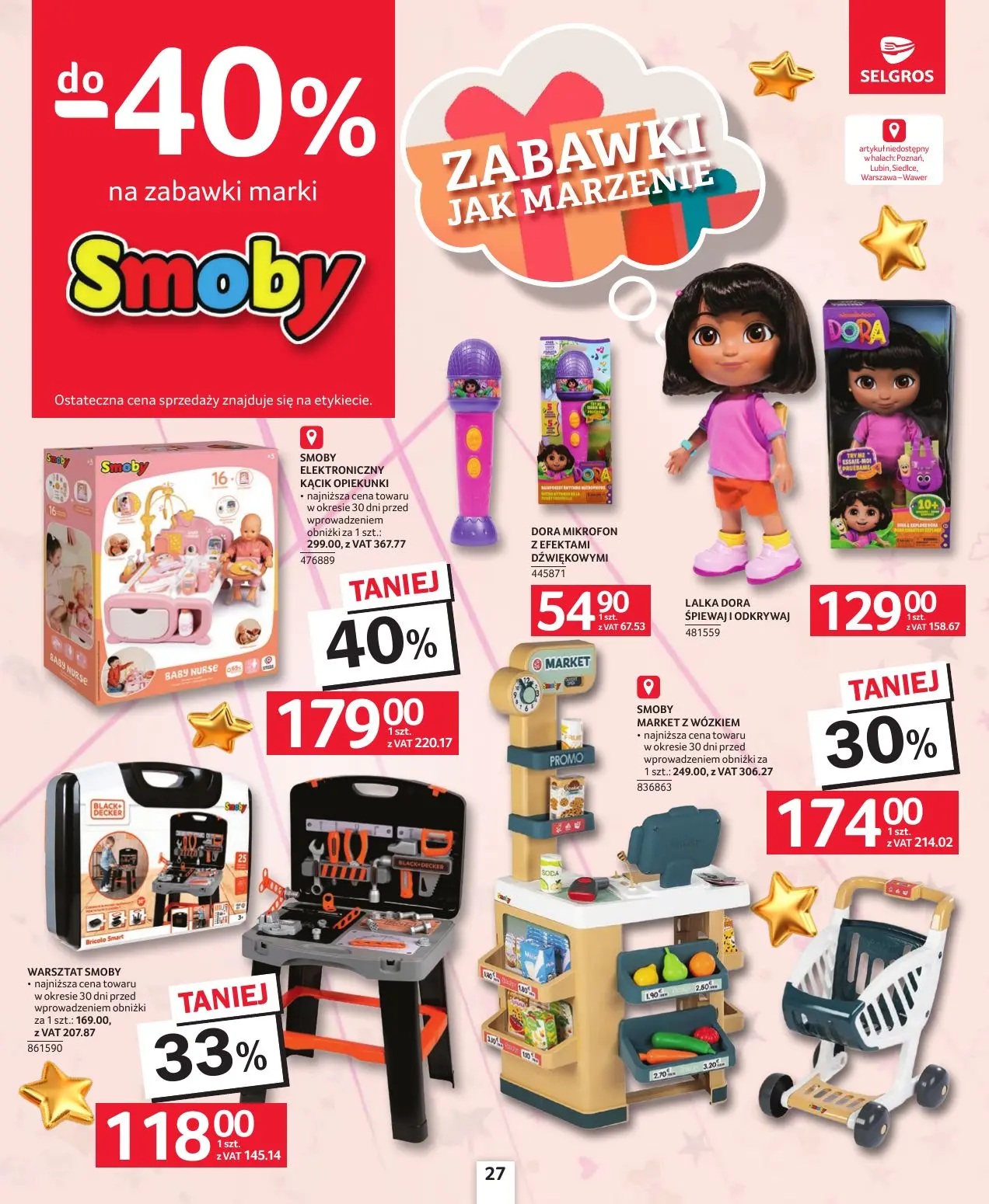 gazetka promocyjna SELGROS Katalog zabawki - Strona 27