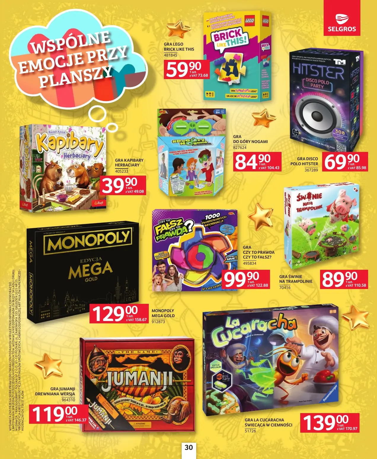 gazetka promocyjna SELGROS Katalog zabawki - Strona 30