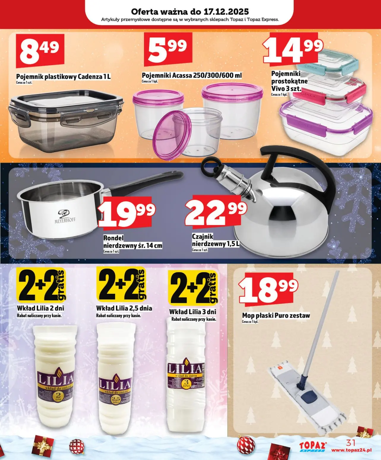 gazetka promocyjna Topaz Express - Strona 31