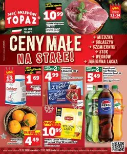 Gazetka promocyjna Topaz, ważna od 2025-12-10 do 2025-12-17.