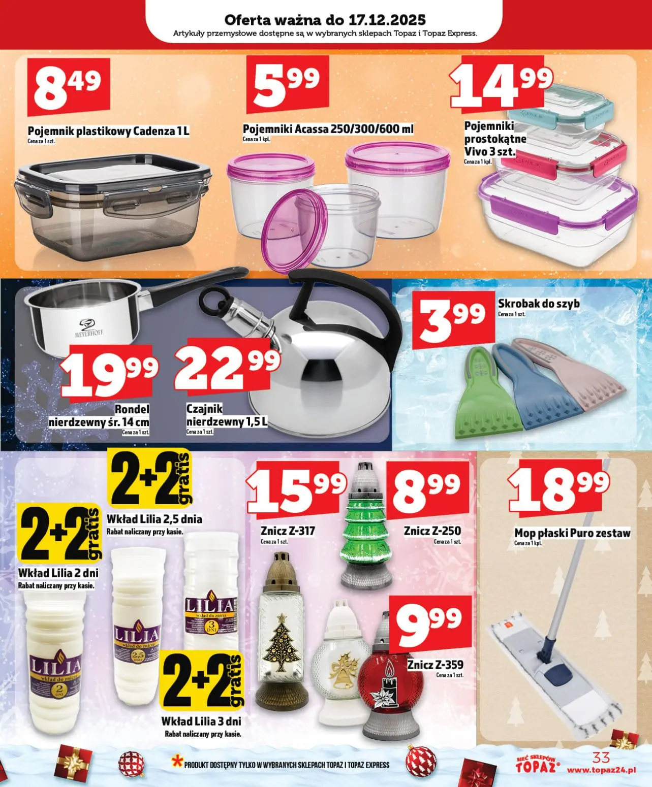 gazetka promocyjna Topaz Ceny małe - Strona 33