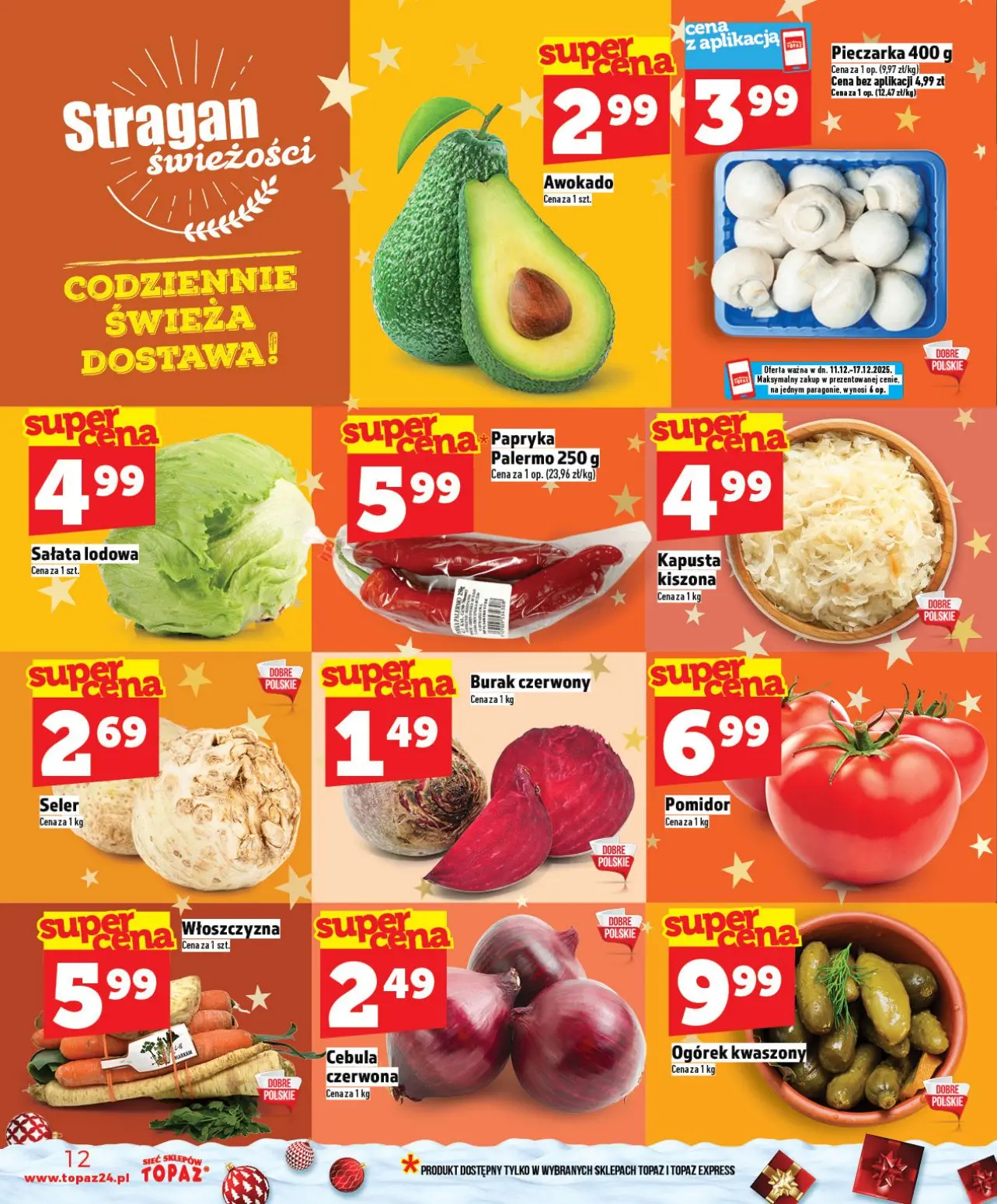 gazetka promocyjna Topaz Warszawa - Strona 12