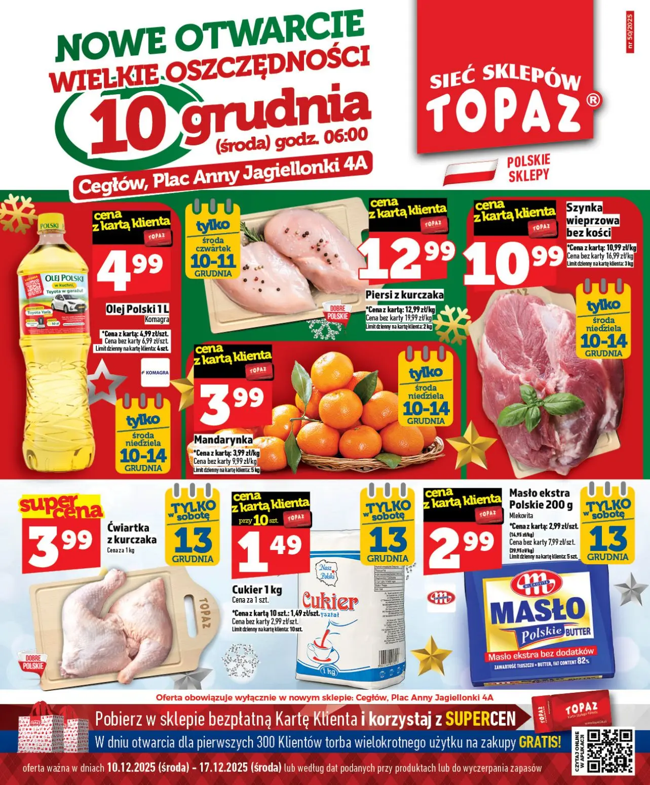 gazetka promocyjna Topaz Cegłów - Strona 1