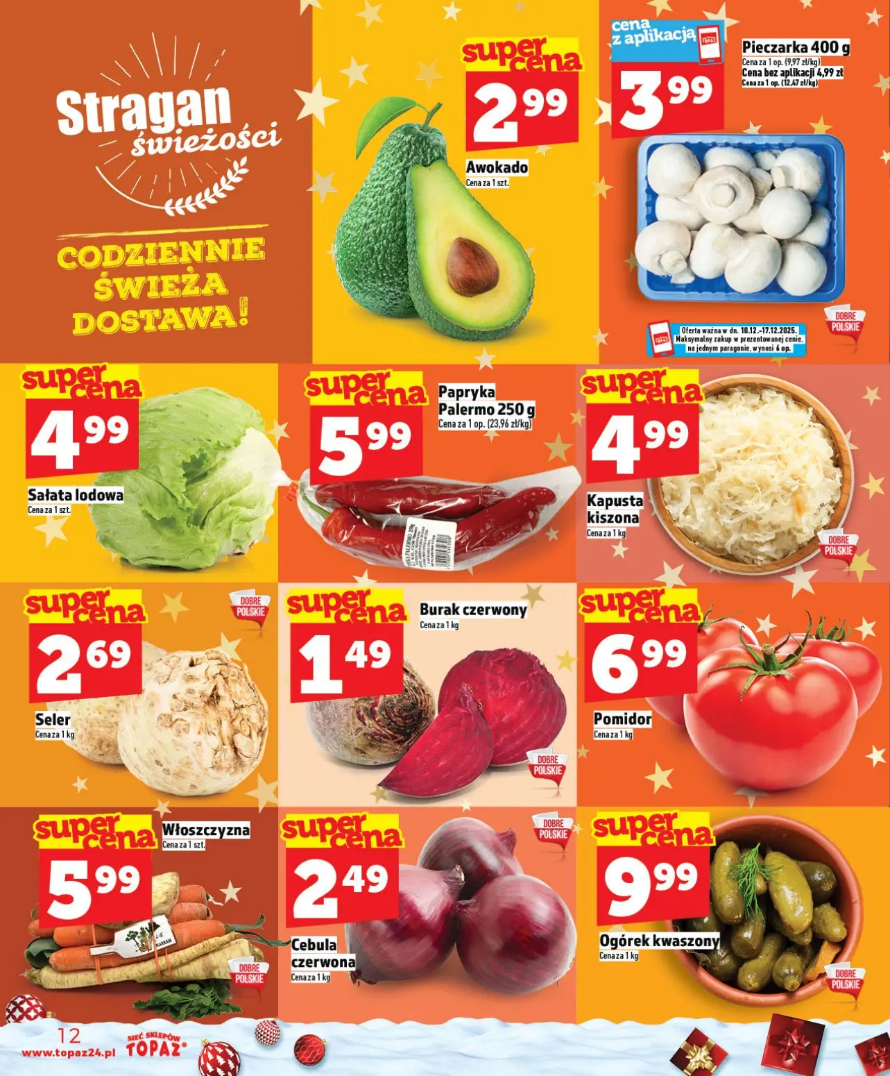 gazetka promocyjna Topaz Cegłów - Strona 12