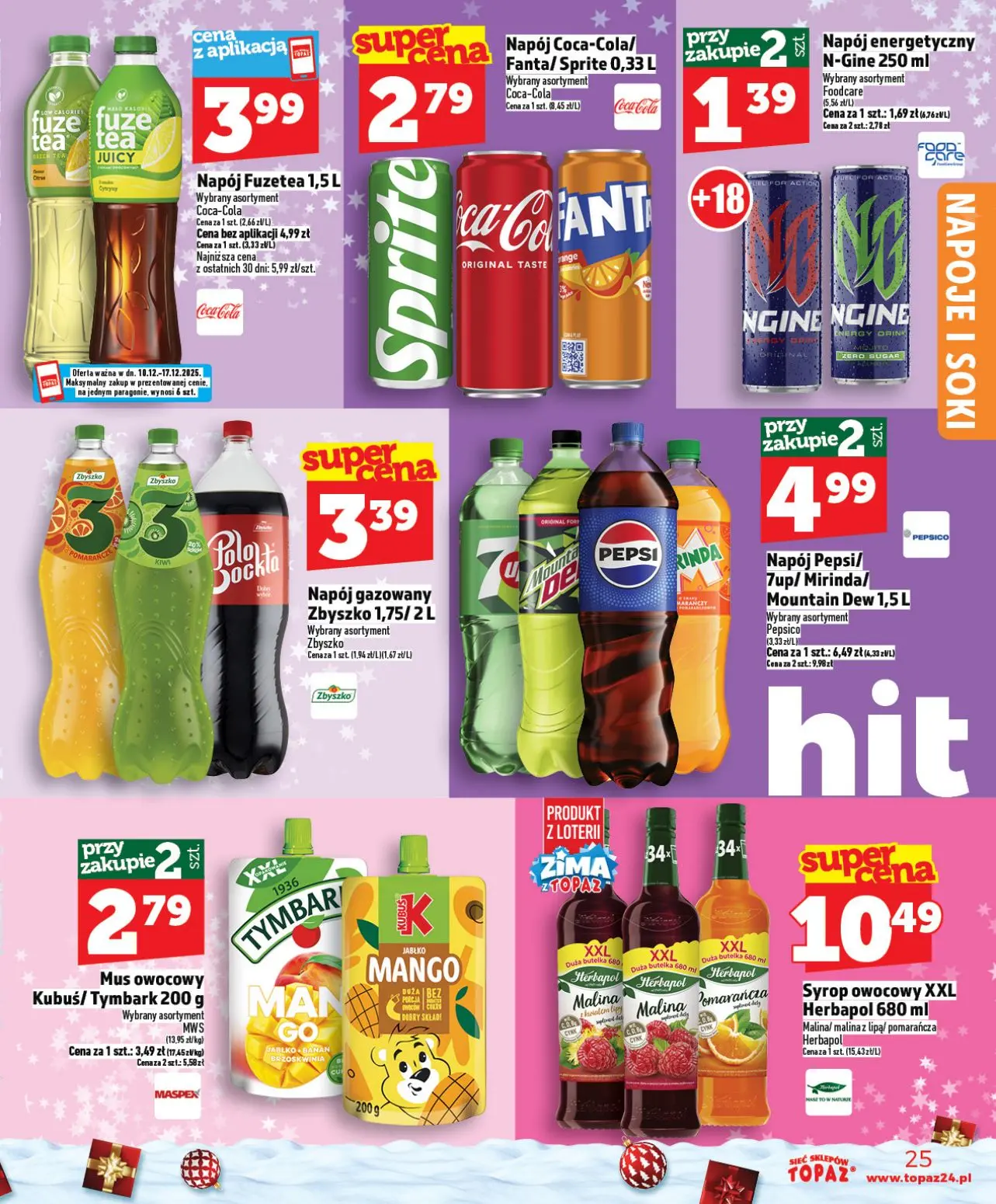 gazetka promocyjna Topaz Cegłów - Strona 25