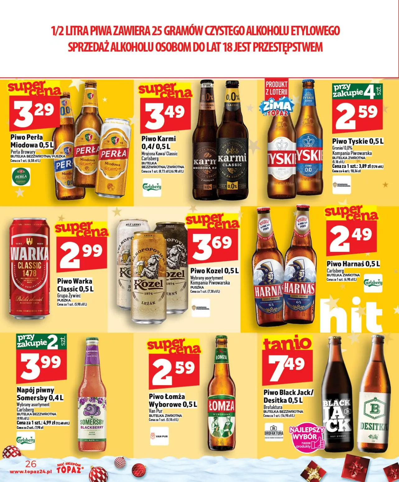 gazetka promocyjna Topaz Cegłów - Strona 26