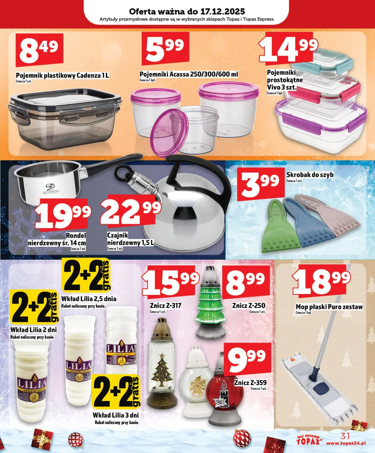 gazetka promocyjna Topaz Cegłów - Strona 31