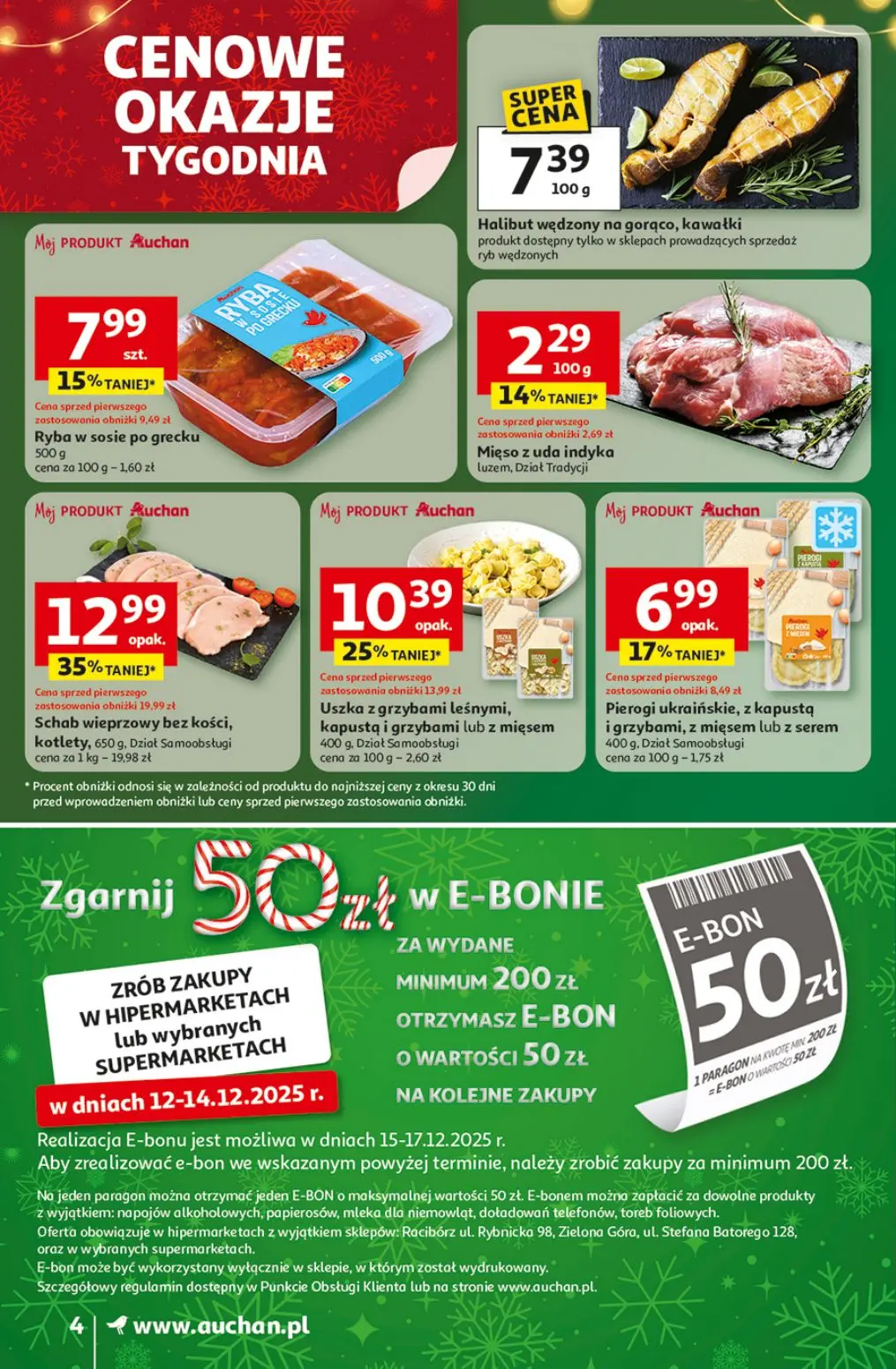 gazetka promocyjna Auchan Supermarket Święta jak babcię kocham - Strona 4