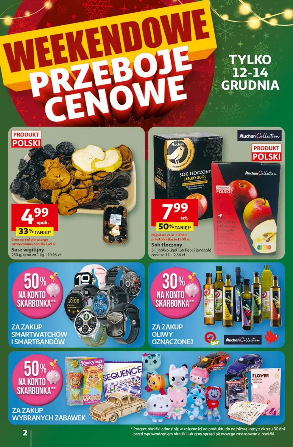 gazetka promocyjna Auchan Święta jak babcię kocham - Strona 2