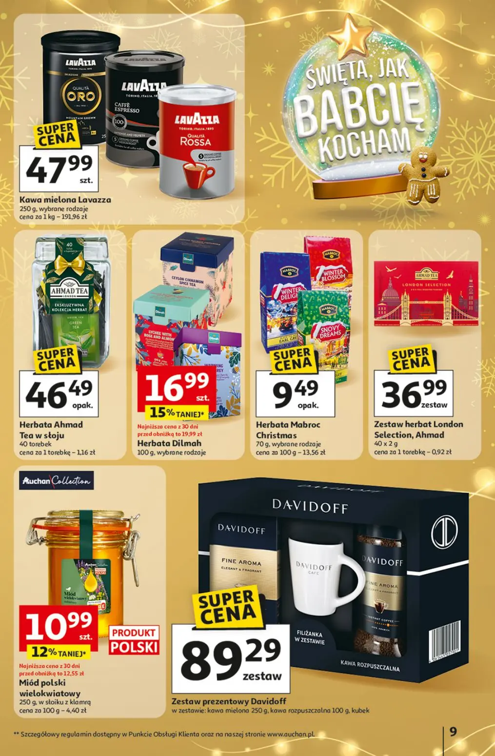 gazetka promocyjna Auchan Święta jak babcię kocham - Strona 9