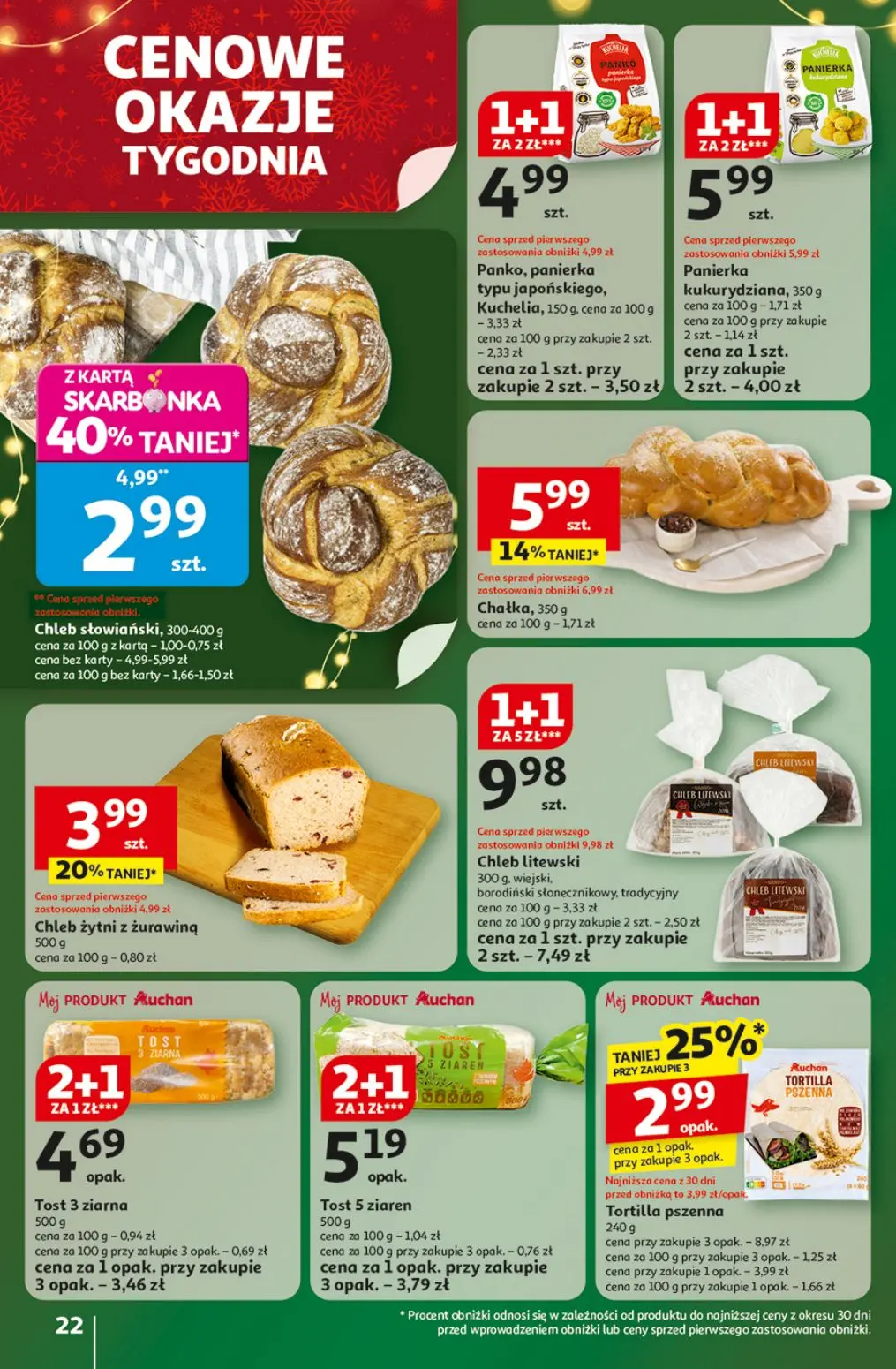 gazetka promocyjna Auchan Święta jak babcię kocham - Strona 22