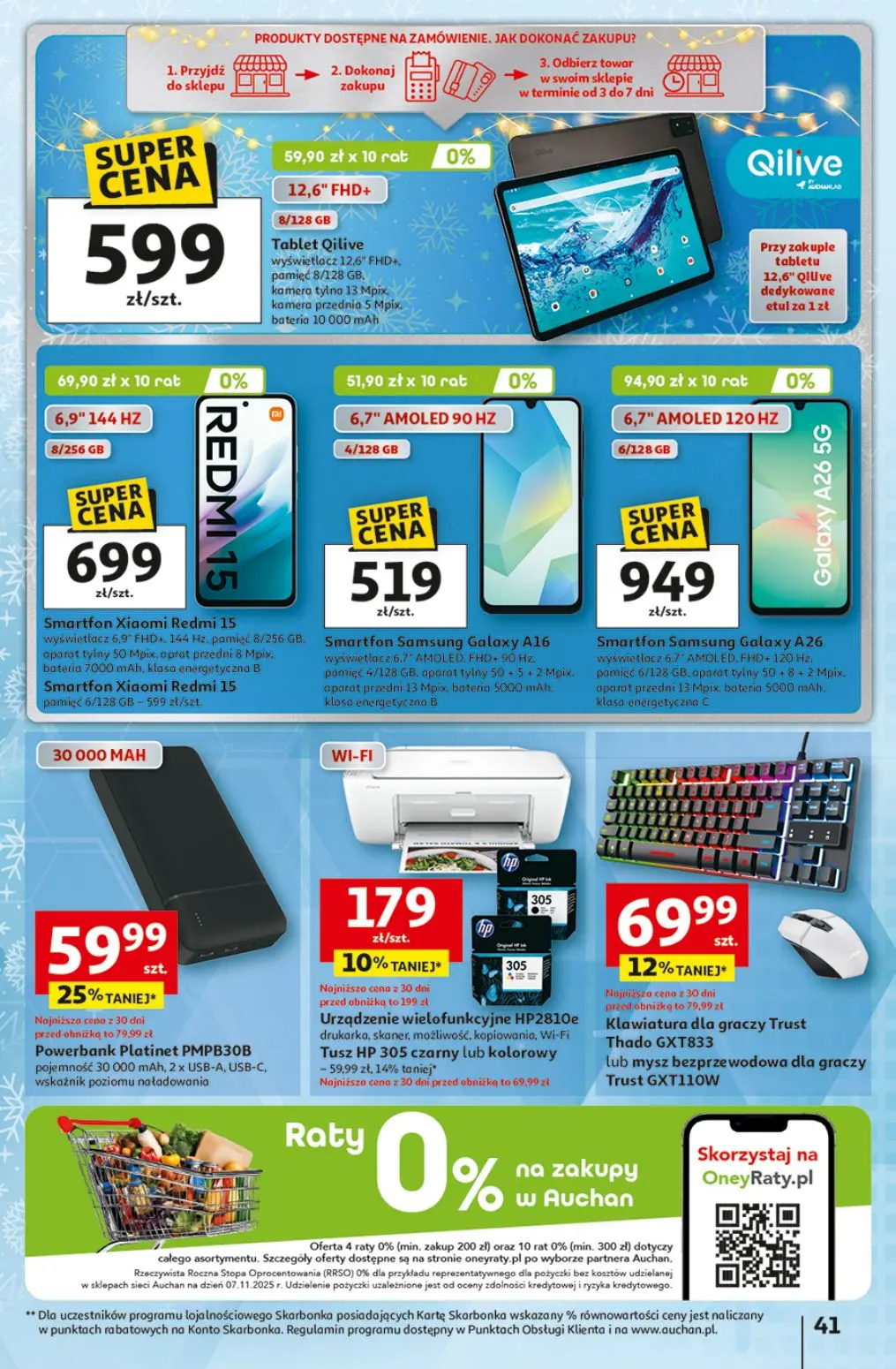 gazetka promocyjna Auchan Święta jak babcię kocham - Strona 41