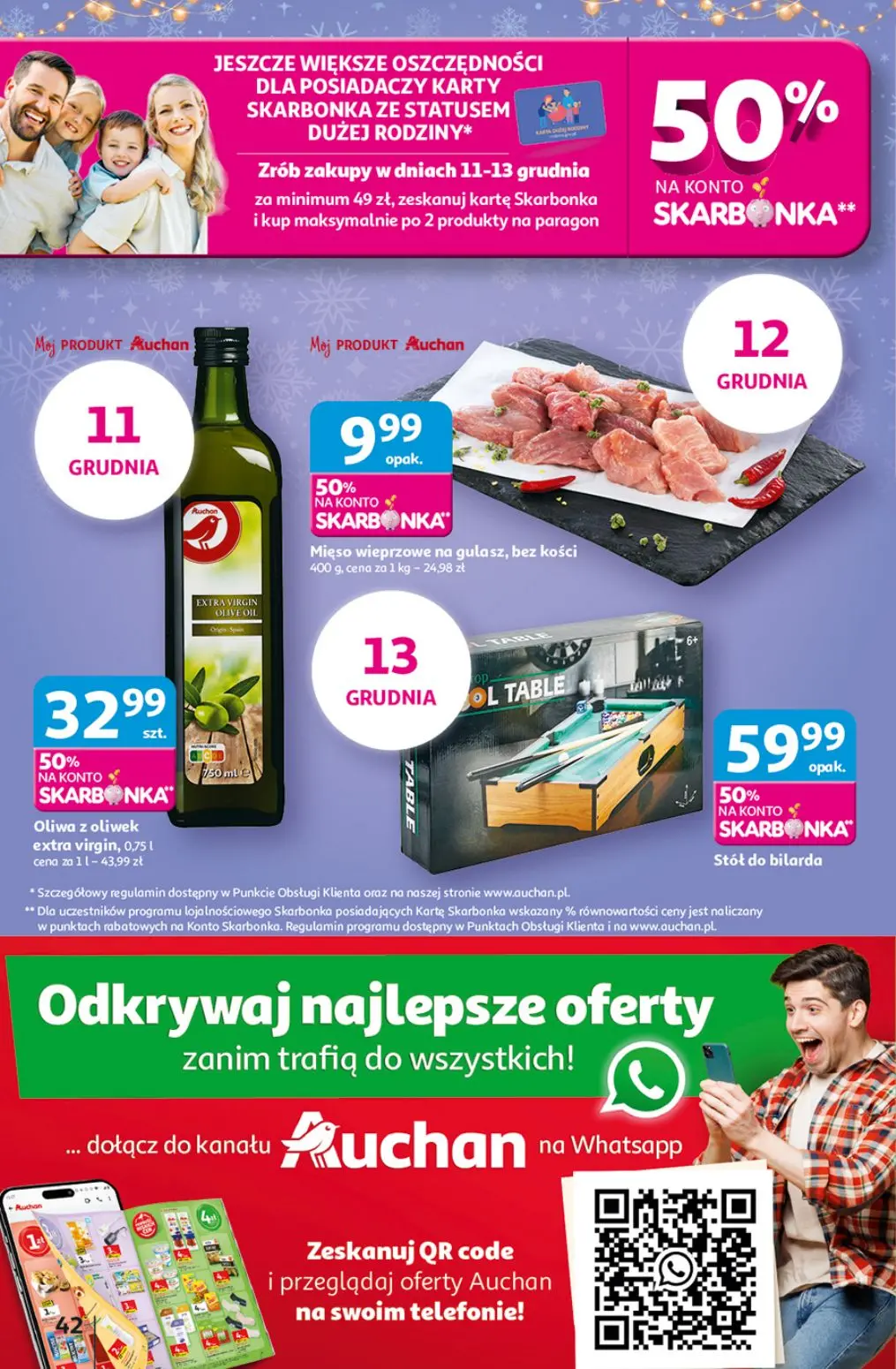 gazetka promocyjna Auchan Święta jak babcię kocham - Strona 42