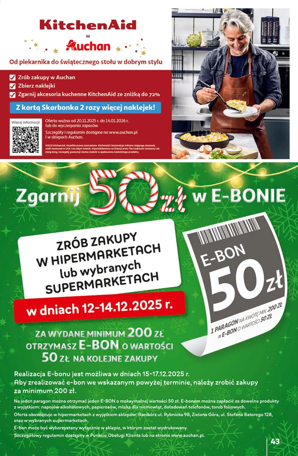 gazetka promocyjna Auchan Święta jak babcię kocham - Strona 43
