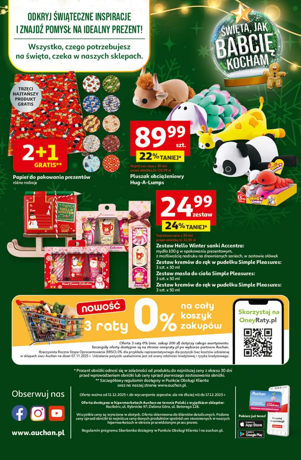 gazetka promocyjna Auchan Święta jak babcię kocham - Strona 45