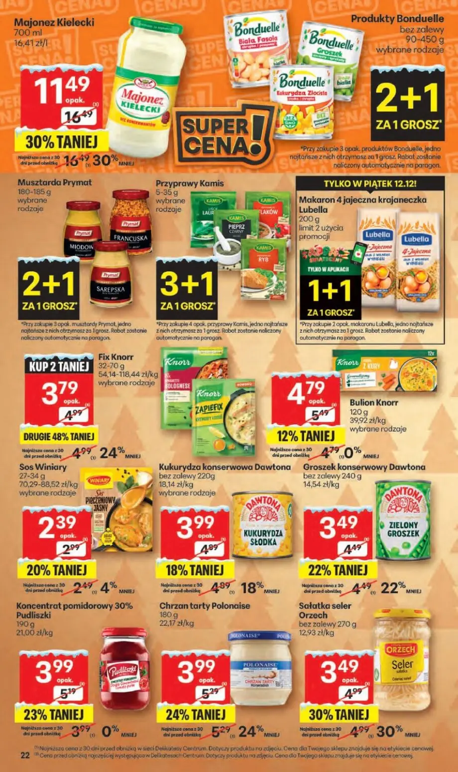 gazetka promocyjna Delikatesy Centrum  - Strona 22