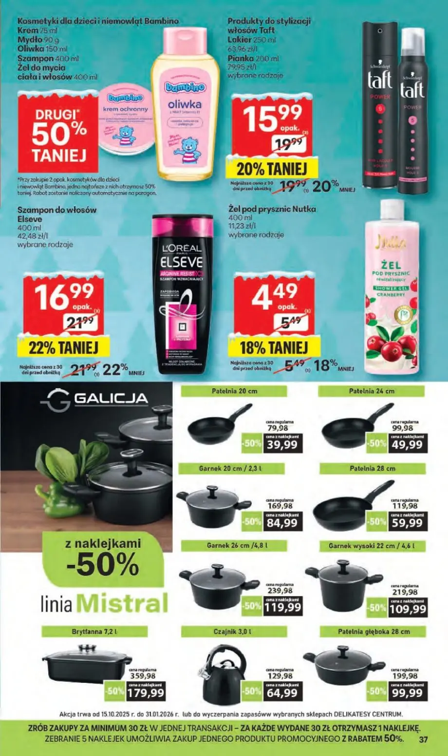 gazetka promocyjna Delikatesy Centrum  - Strona 37