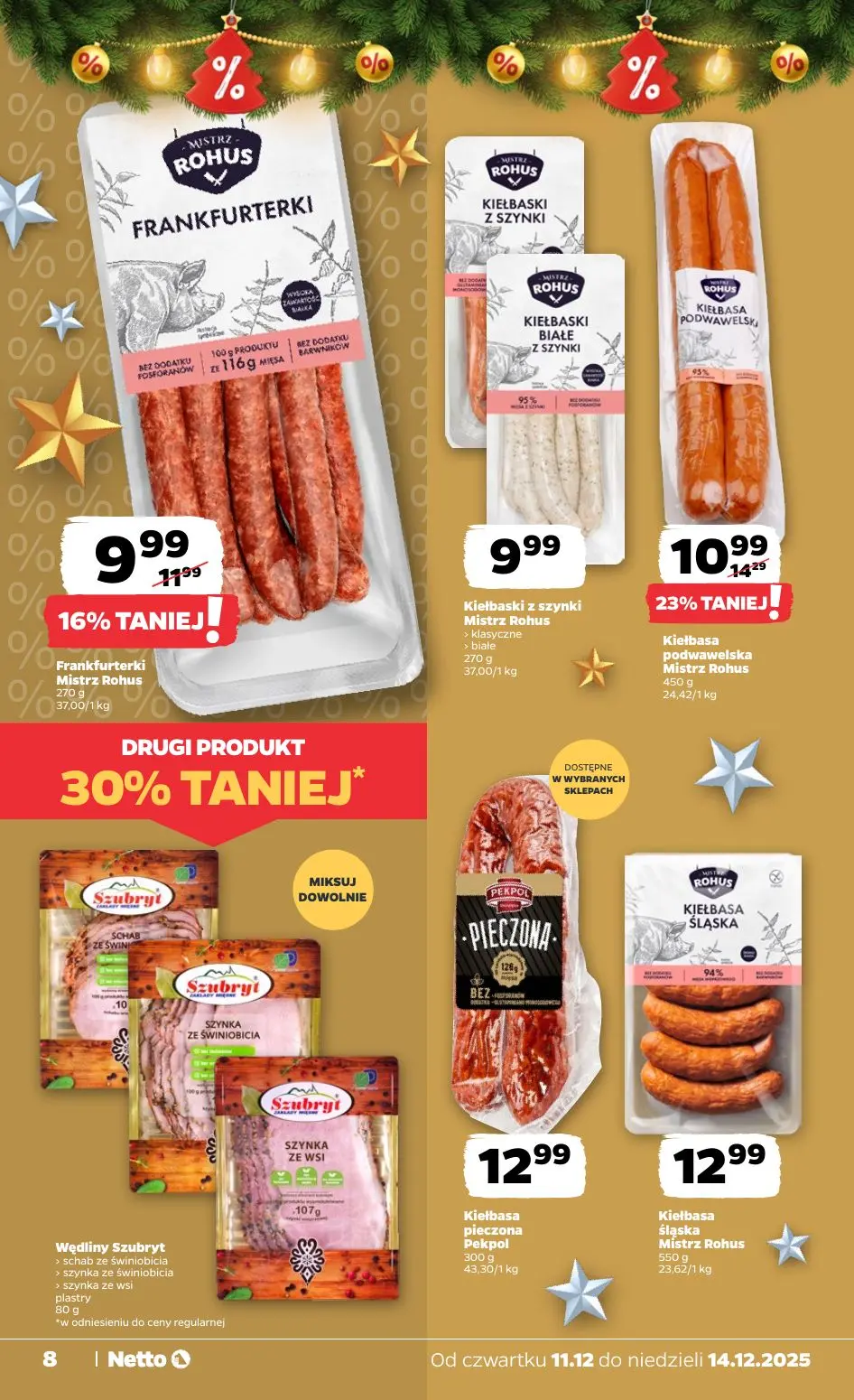 gazetka promocyjna NETTO Zadziwiająco tanie Święta - Strona 8