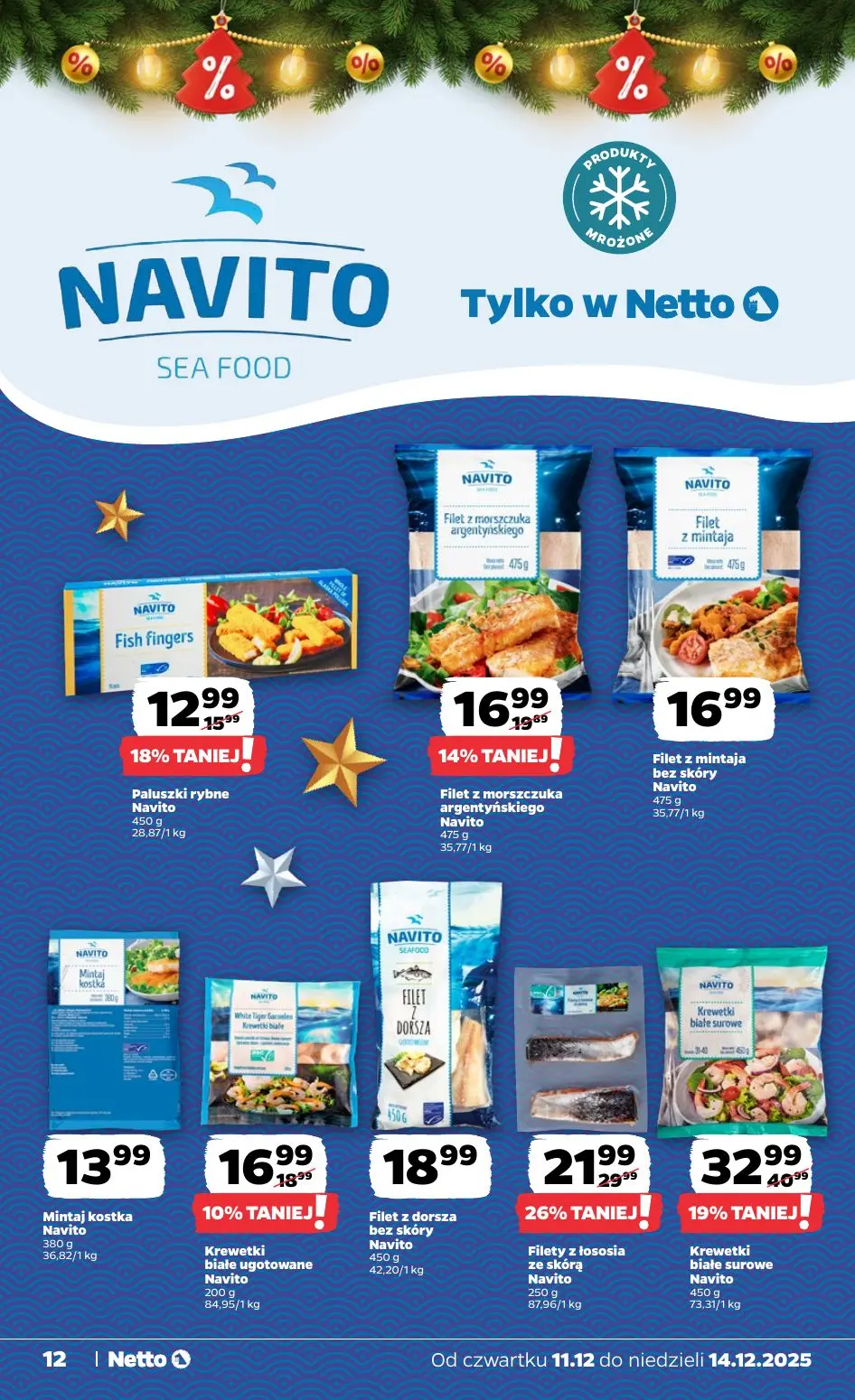 gazetka promocyjna NETTO Zadziwiająco tanie Święta - Strona 12