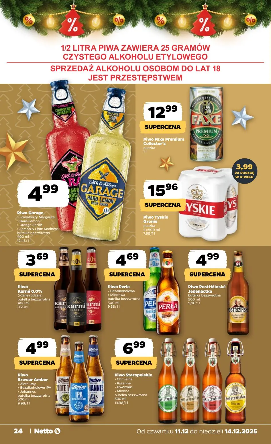 gazetka promocyjna NETTO Zadziwiająco tanie Święta - Strona 24