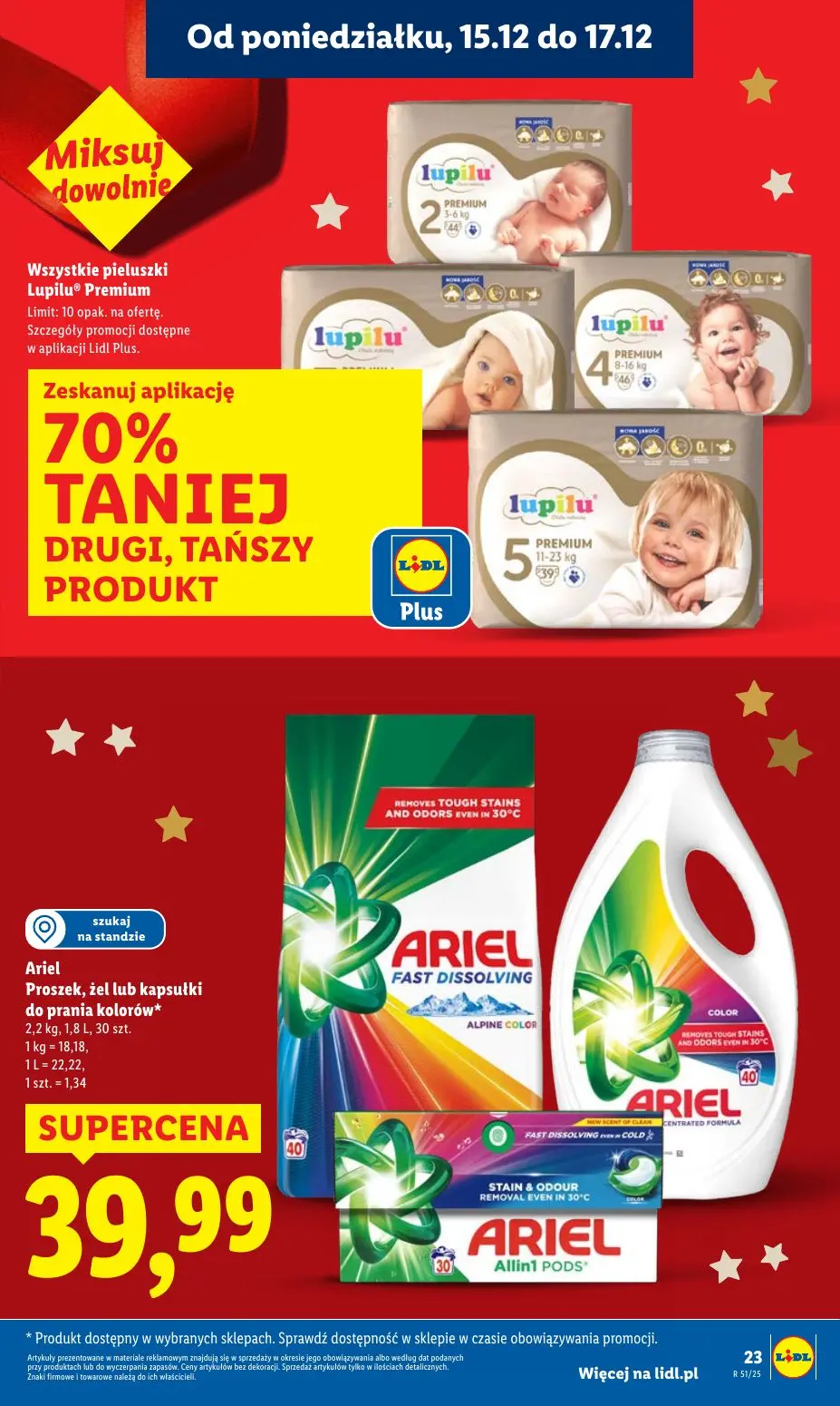 gazetka promocyjna LIDL Od poniedziałku - Strona 23