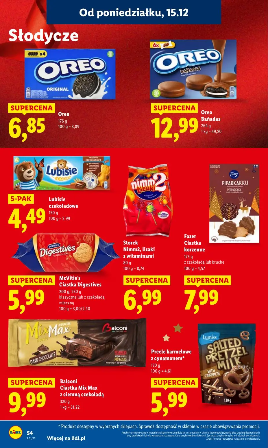 gazetka promocyjna LIDL Od poniedziałku - Strona 56