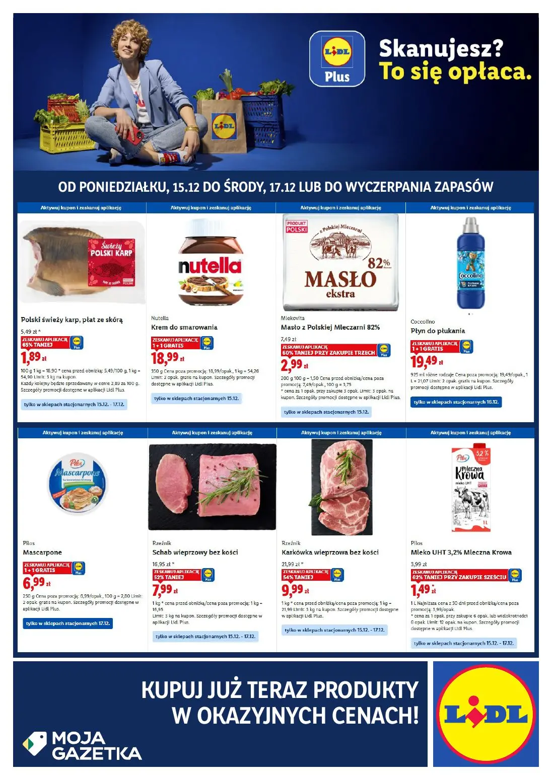 gazetka promocyjna LIDL Lidl plus. Skanujesz - To się opłaca - Strona 1