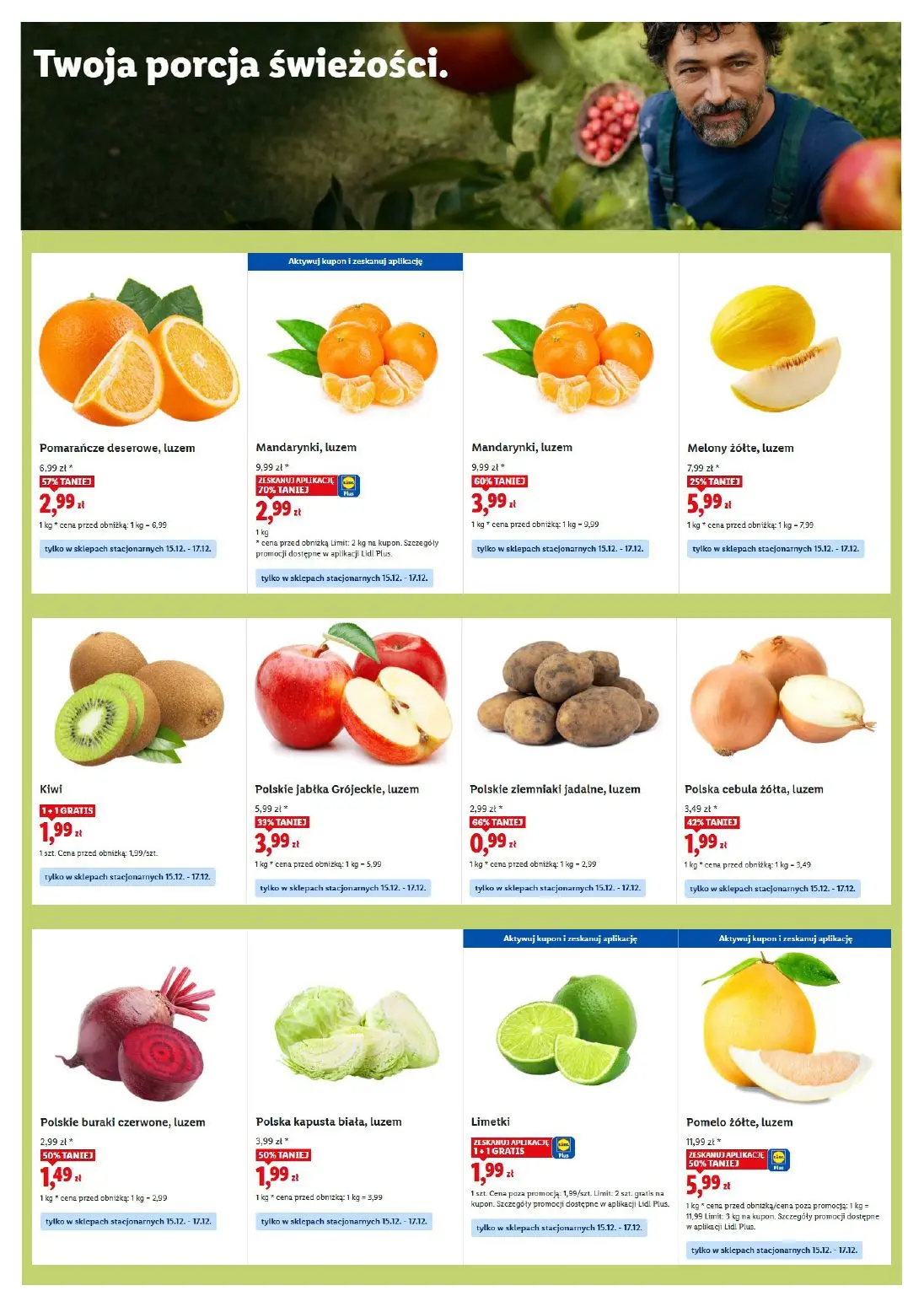 gazetka promocyjna LIDL Lidl plus. Skanujesz - To się opłaca - Strona 11