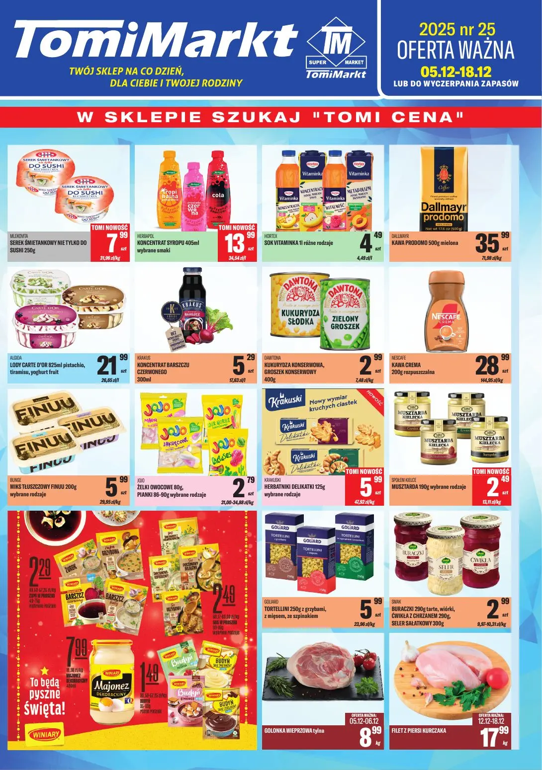 gazetka promocyjna Tomi Markt  - Strona 1