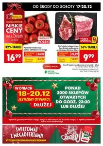 Gazetka promocyjna Biedronka, ważna od 2025-12-18 do 2025-12-20.