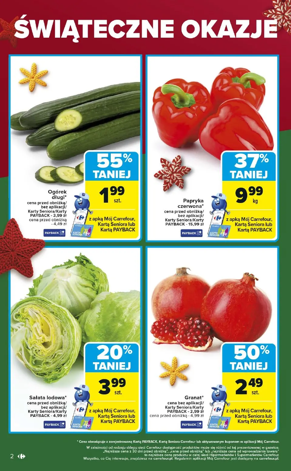 gazetka promocyjna Carrefour Market Świąteczne okazje! - Strona 2