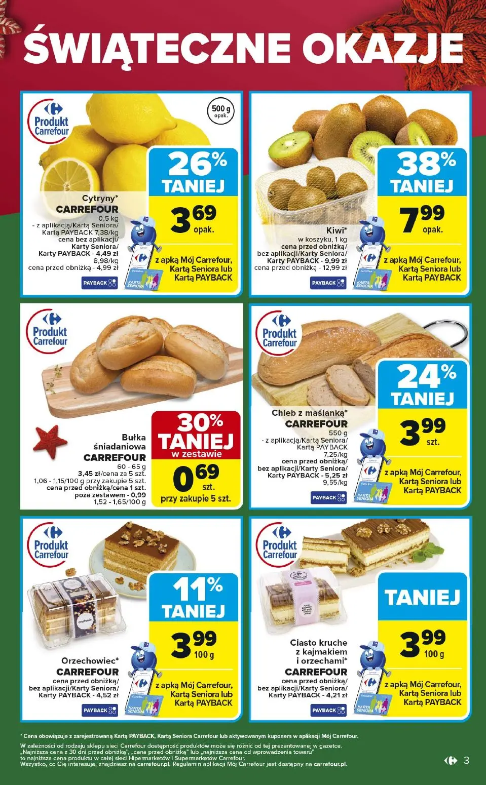 gazetka promocyjna Carrefour Market Świąteczne okazje! - Strona 3