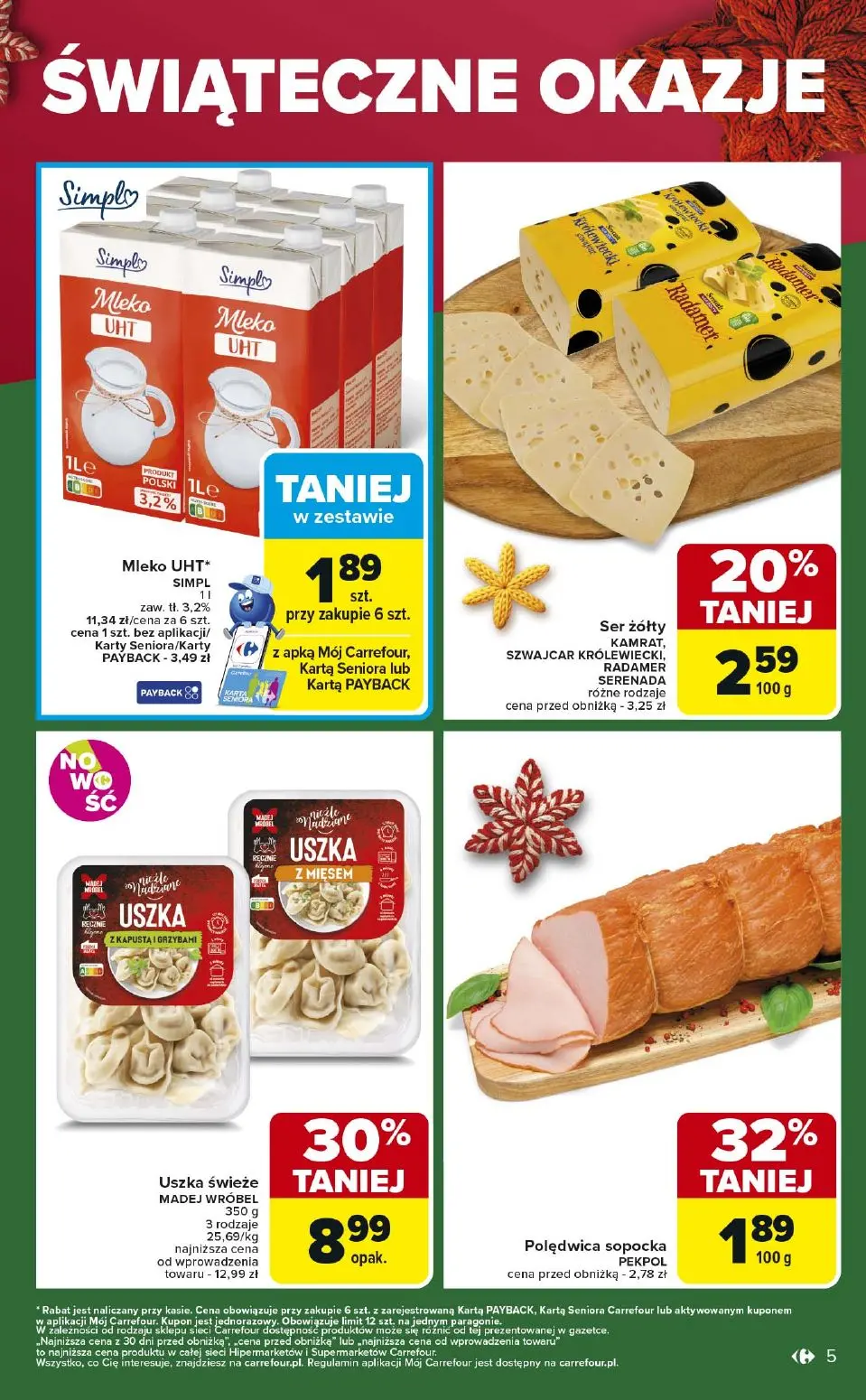 gazetka promocyjna Carrefour Market Świąteczne okazje! - Strona 5