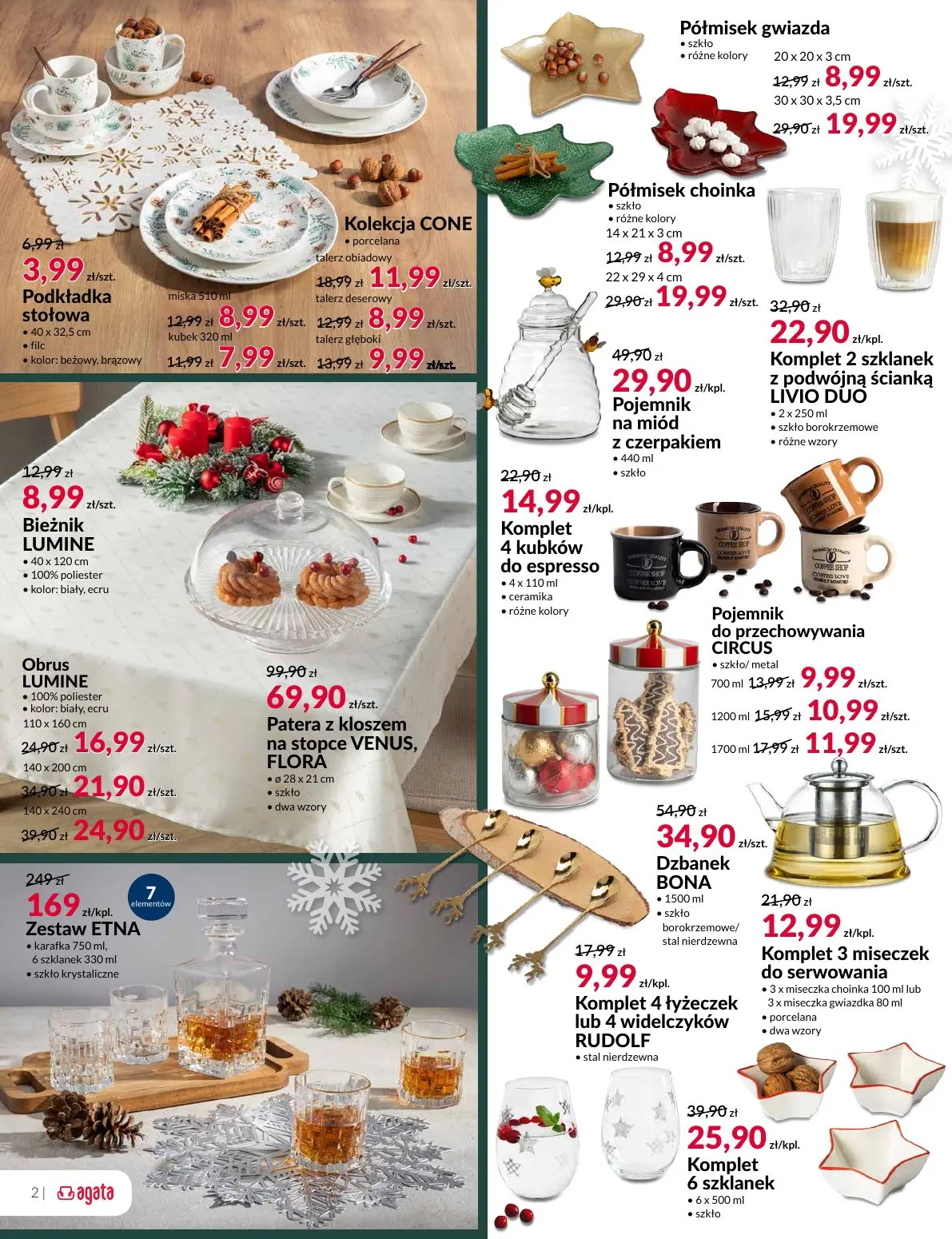gazetka promocyjna Agata Przytulne święta - Strona 2