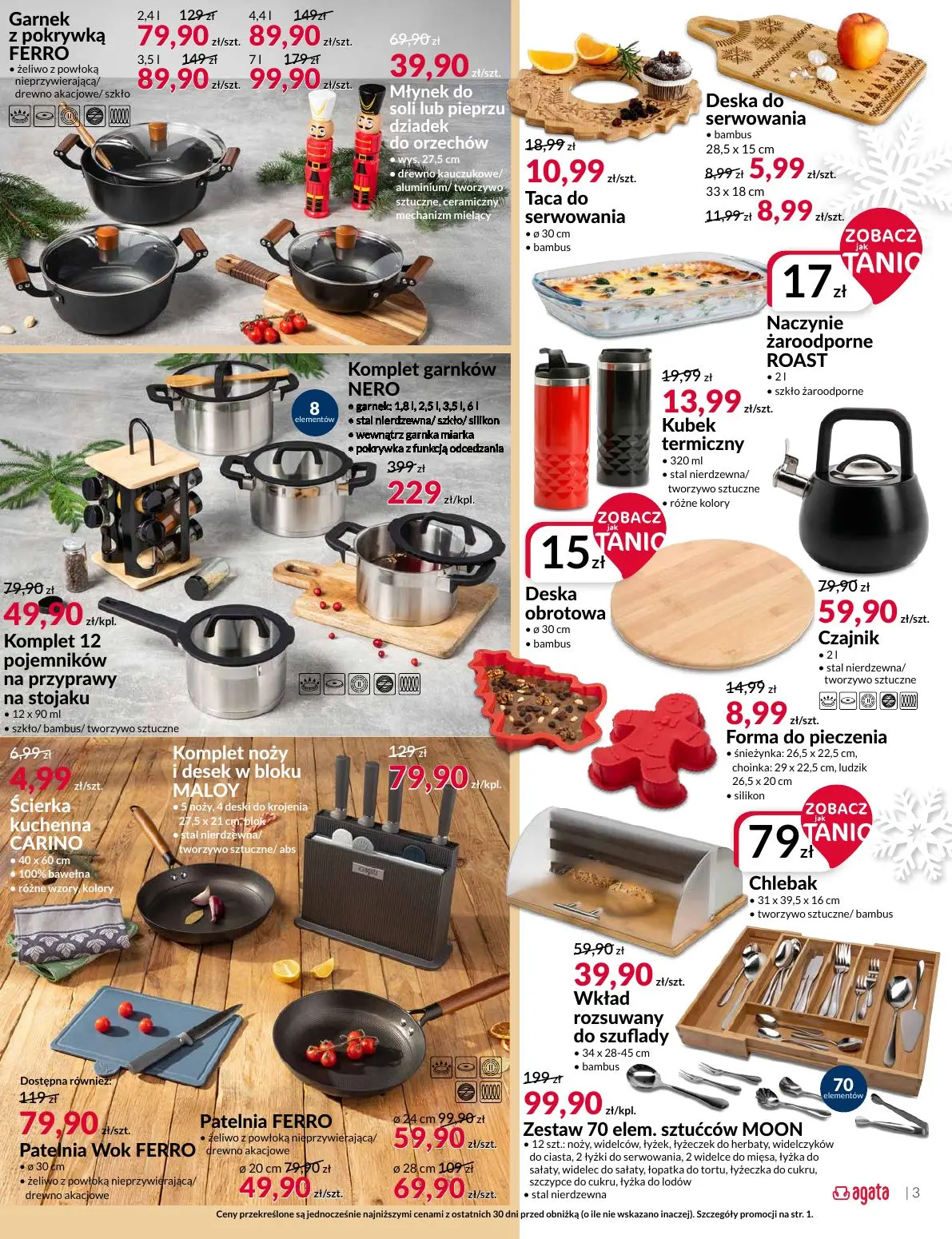 gazetka promocyjna Agata Przytulne święta - Strona 3