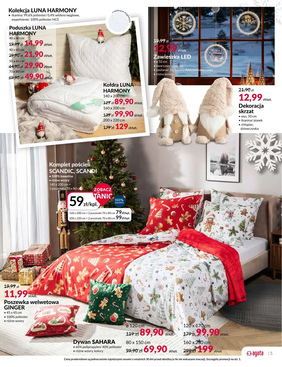gazetka promocyjna Agata Przytulne święta - Strona 5