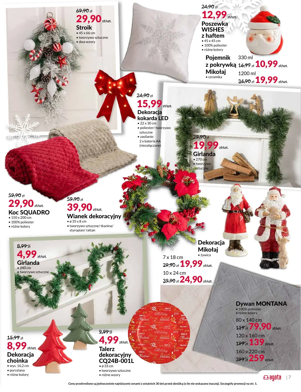 gazetka promocyjna Agata Przytulne święta - Strona 7