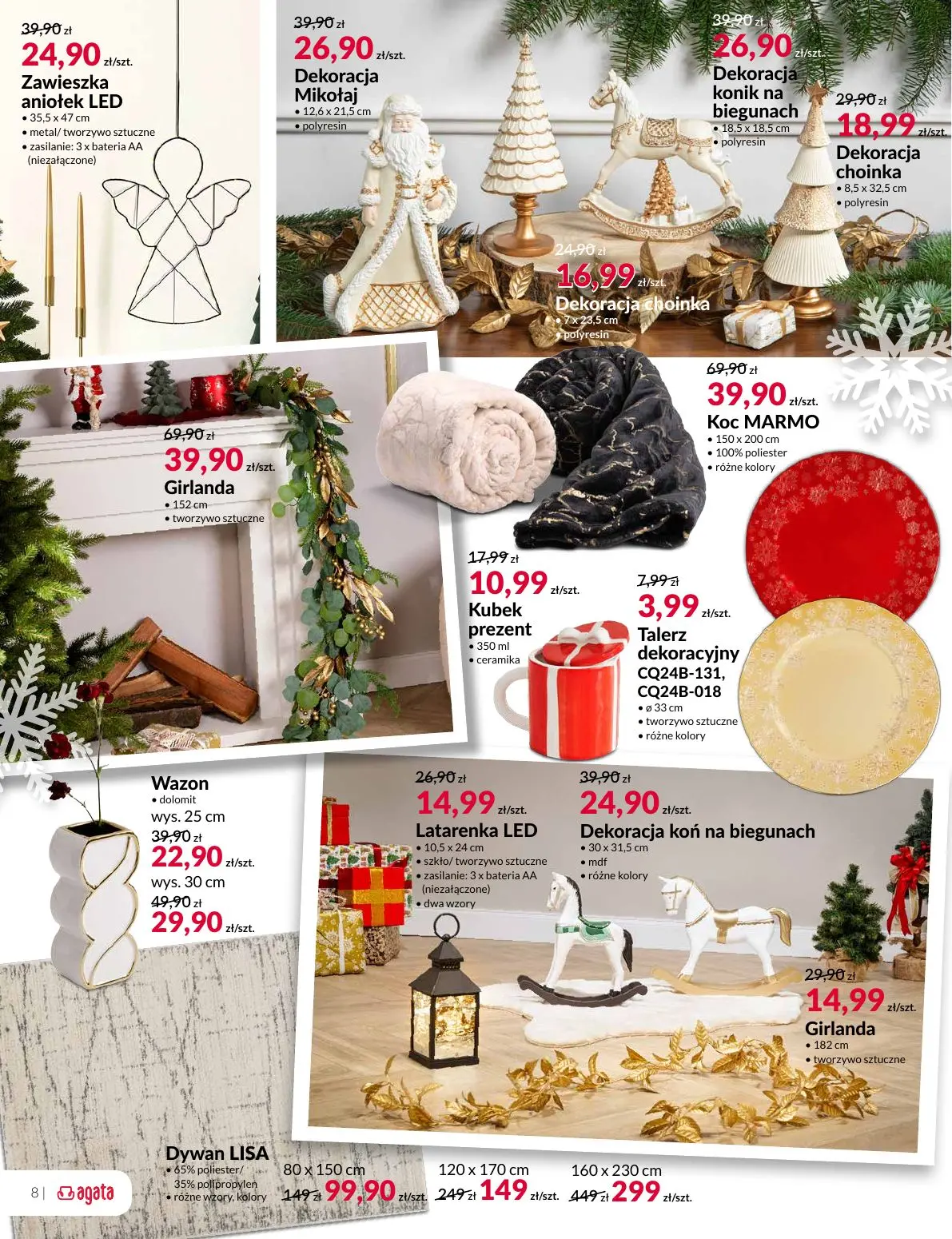 gazetka promocyjna Agata Przytulne święta - Strona 8