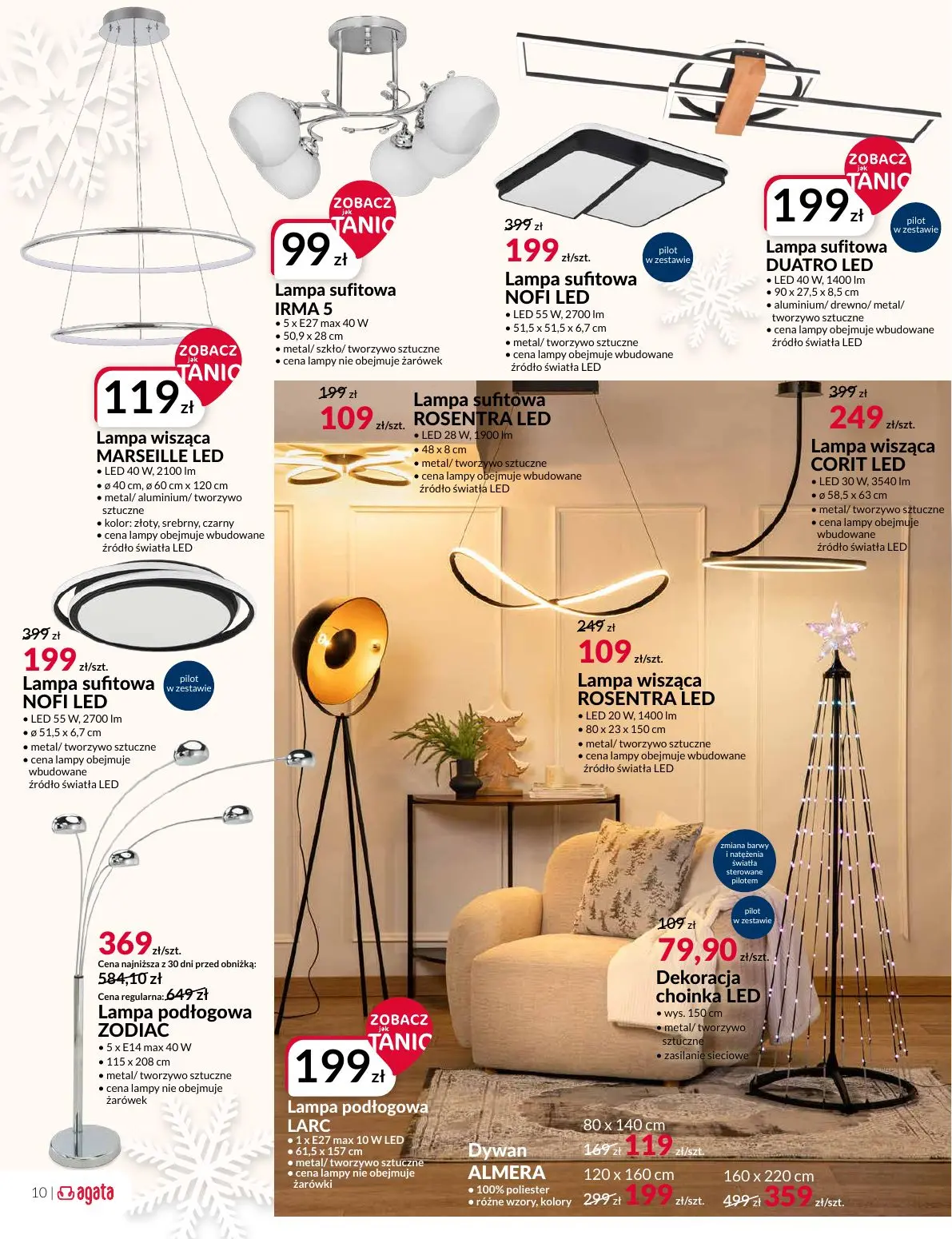 gazetka promocyjna Agata Przytulne święta - Strona 10