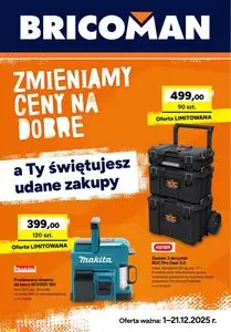 Gazetka promocyjna BRICOMAN, ważna od 2025-12-01 do 2025-12-21.