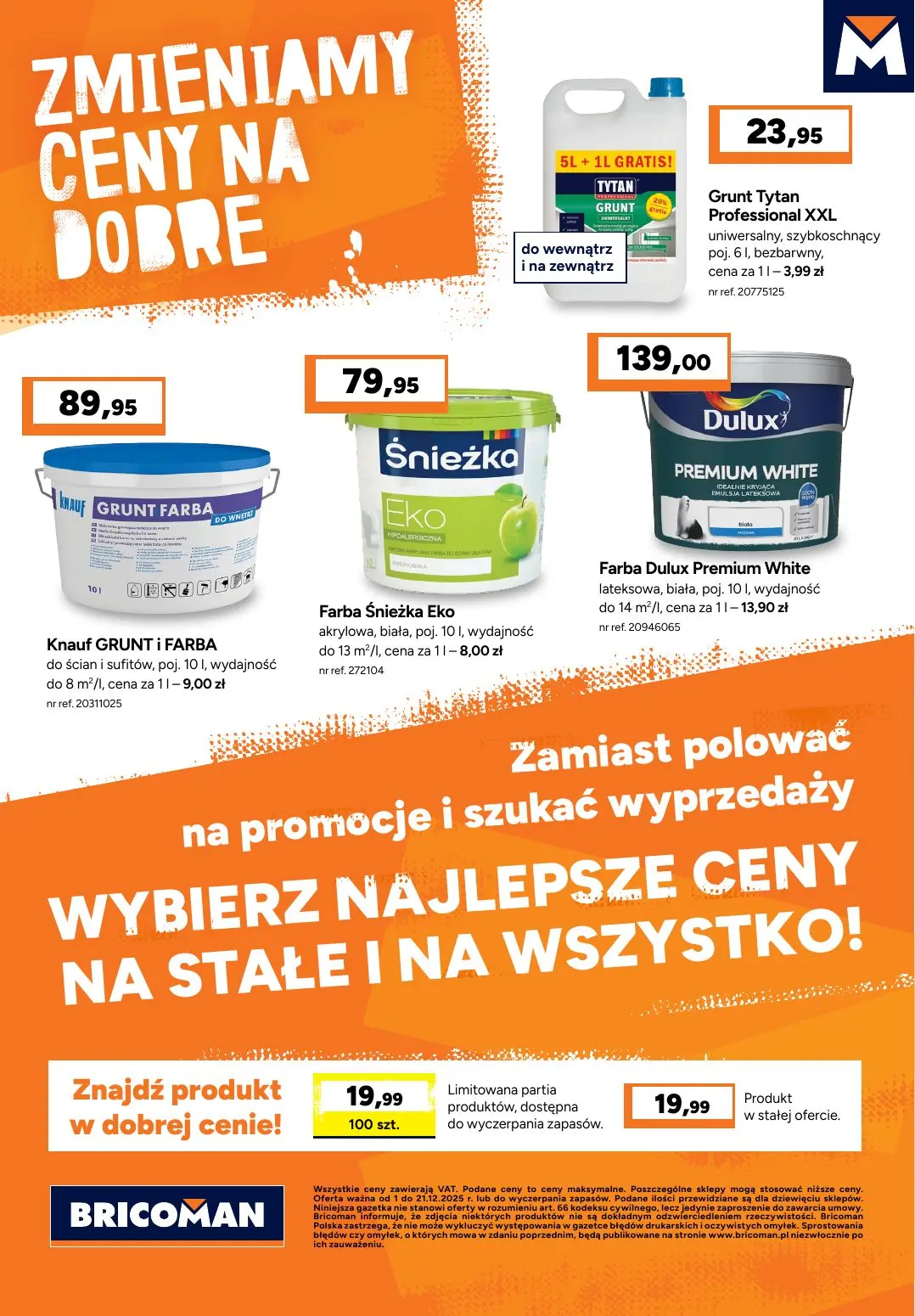 gazetka promocyjna BRICOMAN Zmieniamy ceny na dobre - Strona 12
