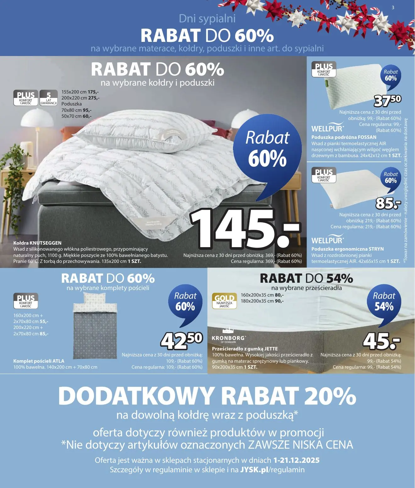 gazetka promocyjna JYSK Fantastyczne oferty świąteczne - Strona 3