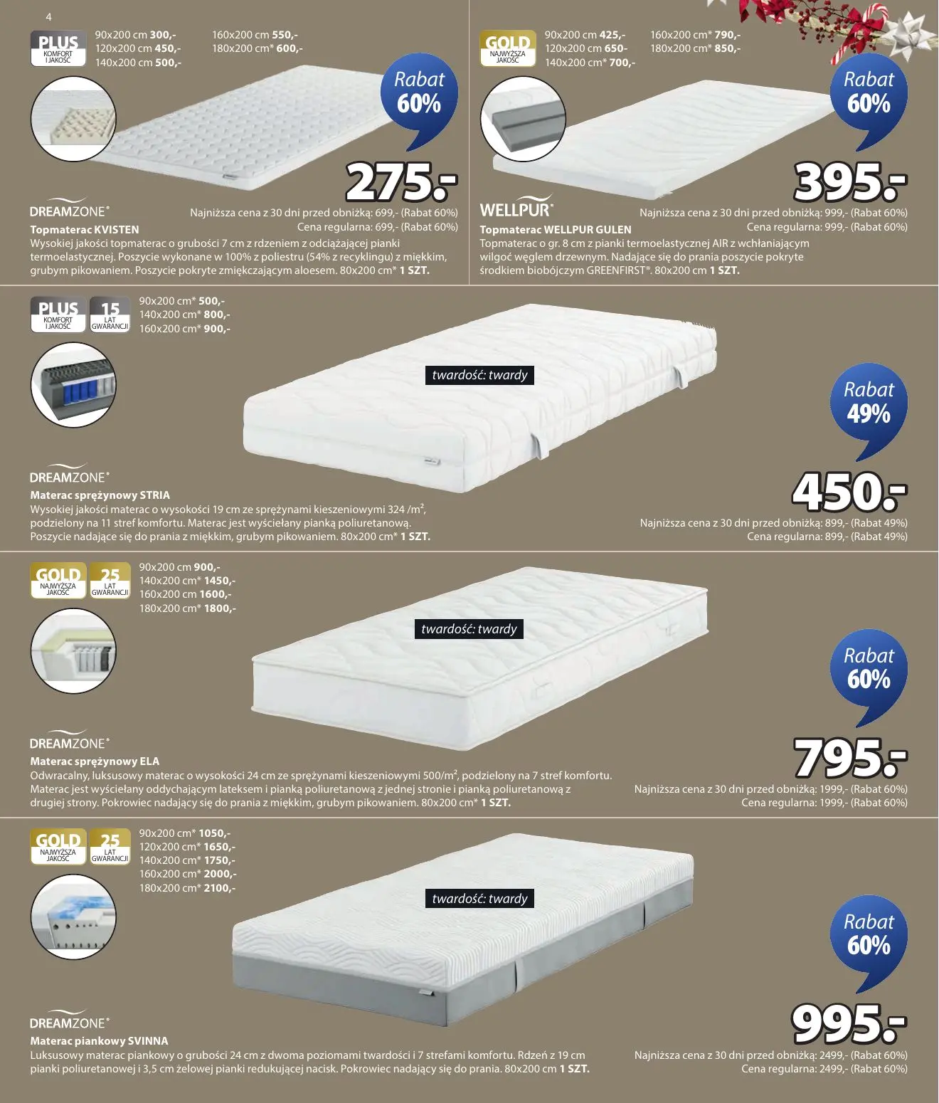 gazetka promocyjna JYSK Fantastyczne oferty świąteczne - Strona 4