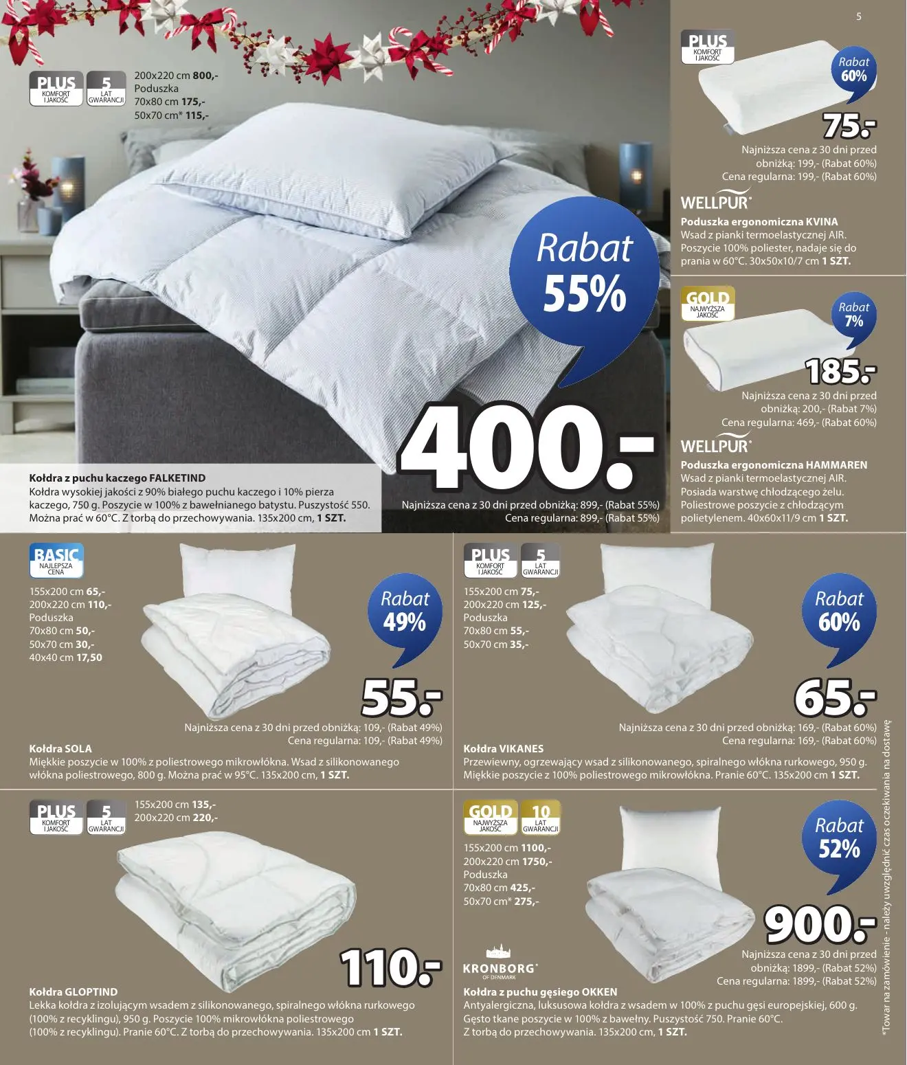 gazetka promocyjna JYSK Fantastyczne oferty świąteczne - Strona 5