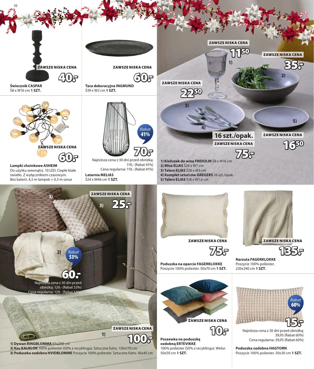 gazetka promocyjna JYSK Fantastyczne oferty świąteczne - Strona 10