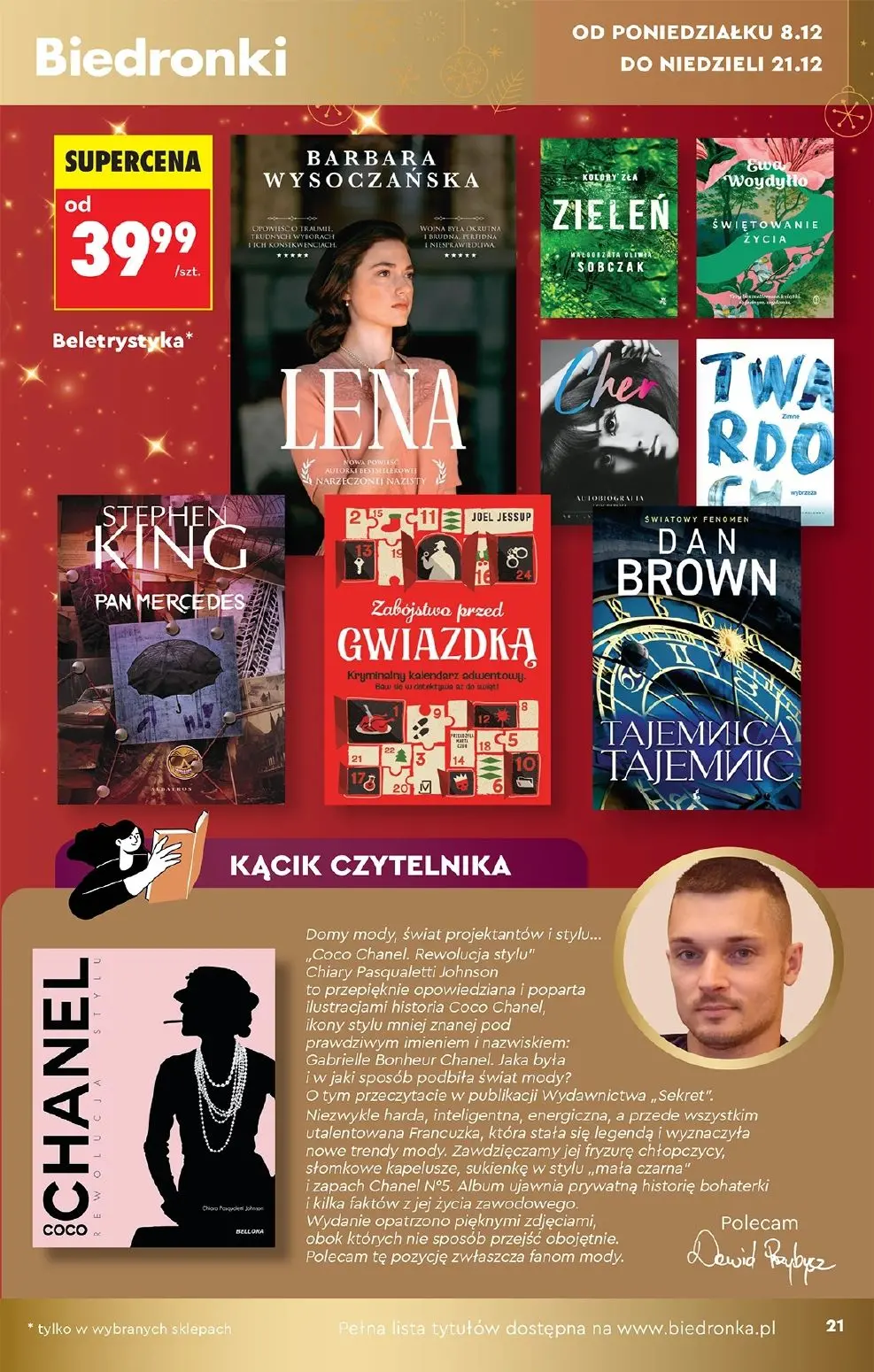 gazetka promocyjna Biedronka Hity i inspiracje - Strona 21